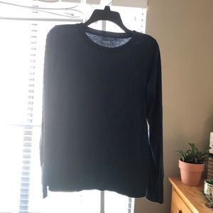 Blue Grey Mossimo Long Sleeves Shirt